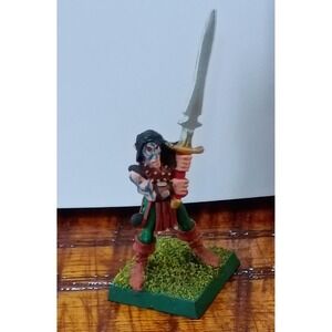 Citadel Games Workshop Warhammer  Metal Barbarian Warrior Miniature‎ Painted